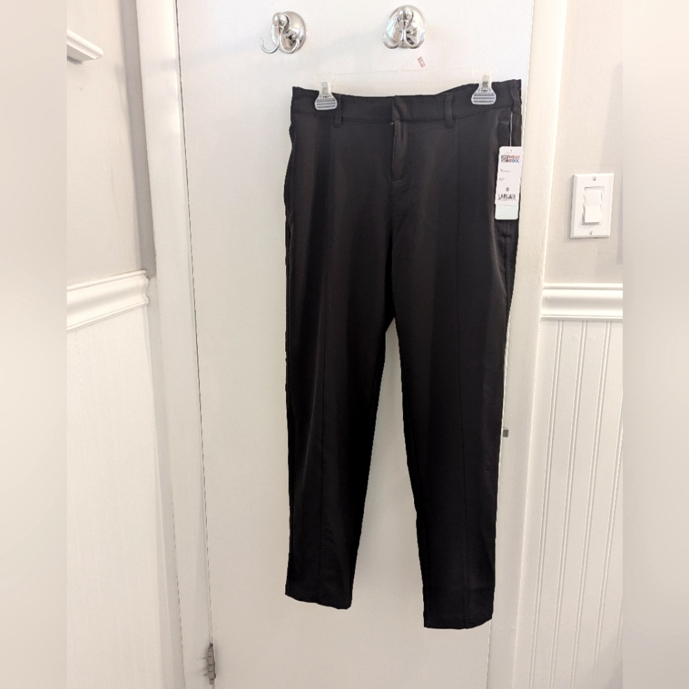 Ankle Length Black Pants